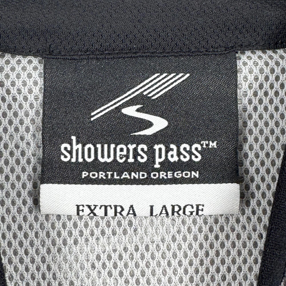 Showers Pass Adult Lightweight Gray Cycling Vest, Extra Large Reflective - Picture 2 of 9
